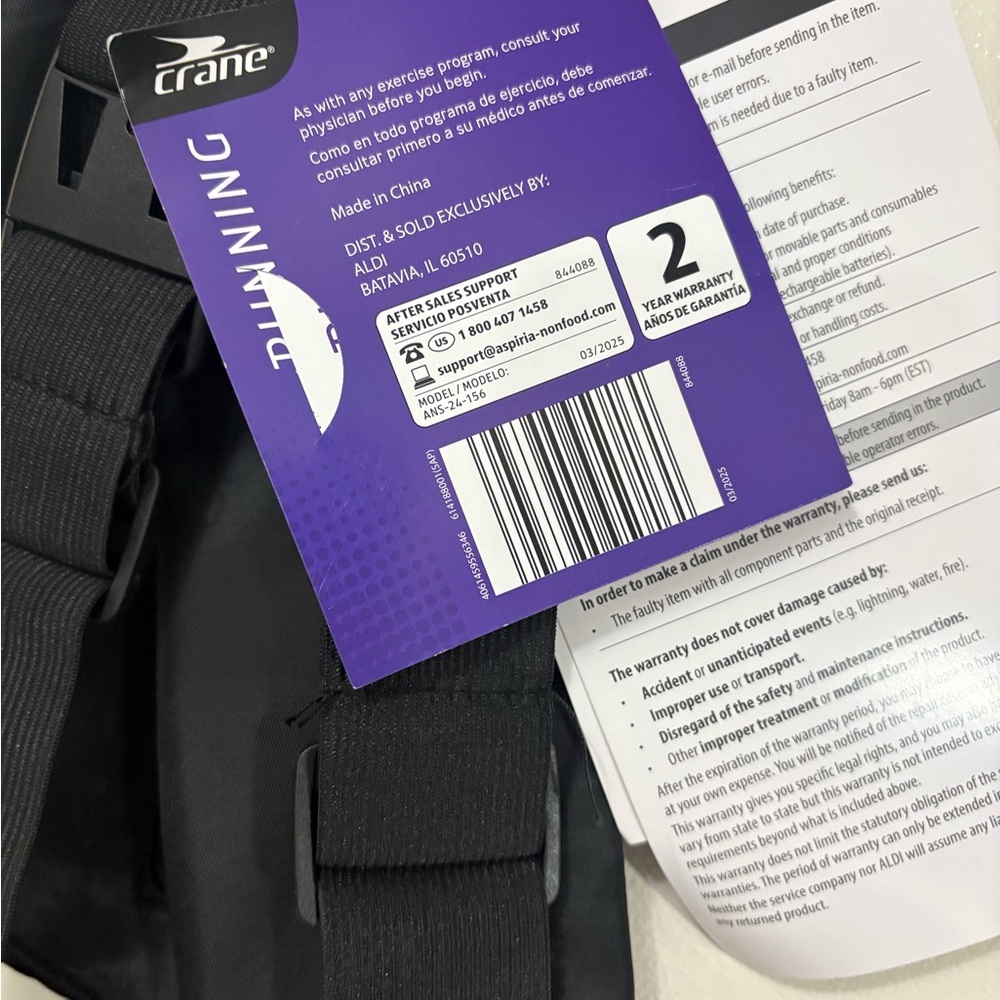 Cameo Black Belt Bag - Picture 3 of 3